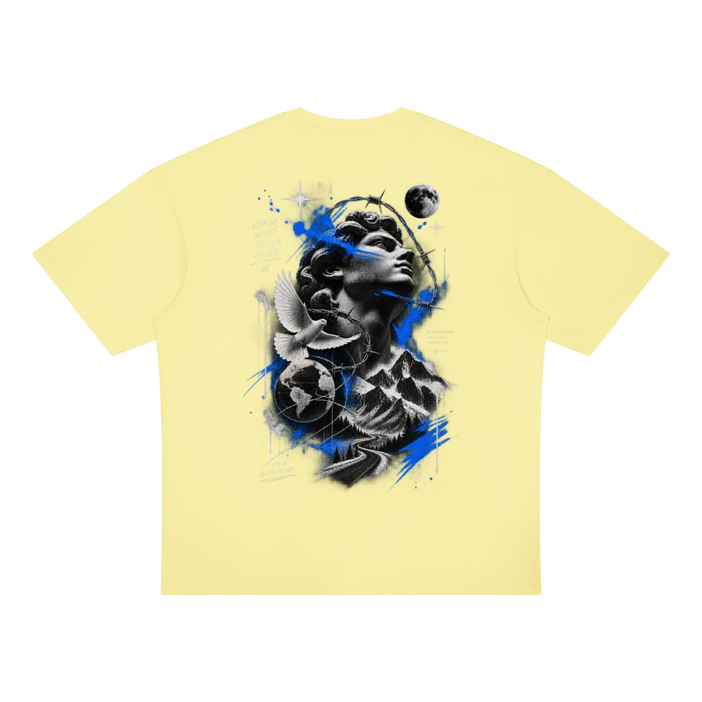 Beyond Bounds Graphic - Unisex Oversized Drop Shoulder T-Shirt