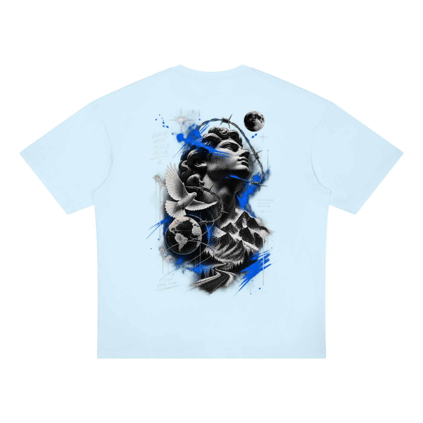 Beyond Bounds Graphic - Unisex Oversized Drop Shoulder T-Shirt