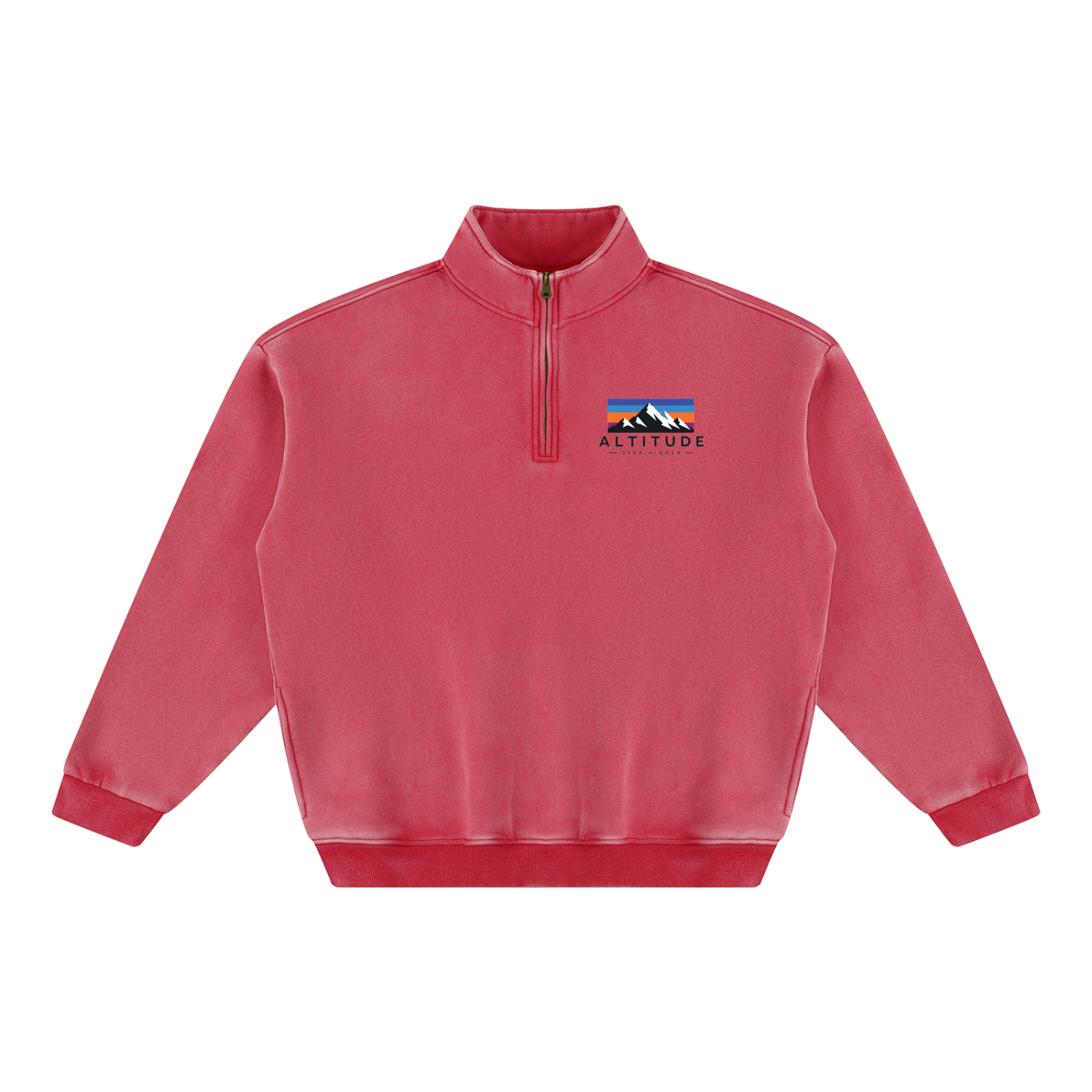 Altitude - Unisex Vintage Wash Fleece Sweatshirt
