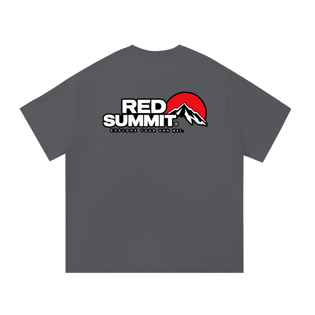 Red Summit Graphic - Essential Cotton T-Shirt