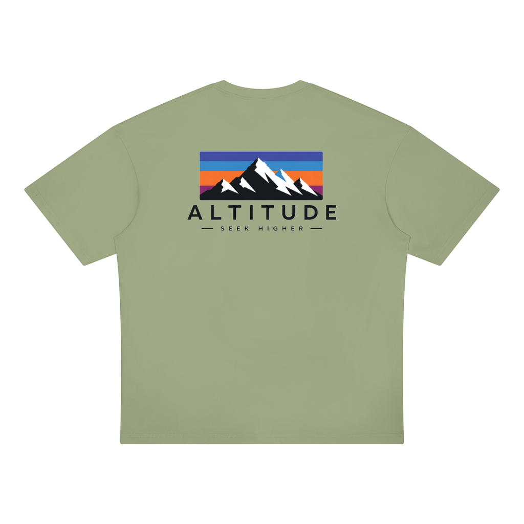 Altitude - Unisex Oversized Drop Shoulder T-Shirt