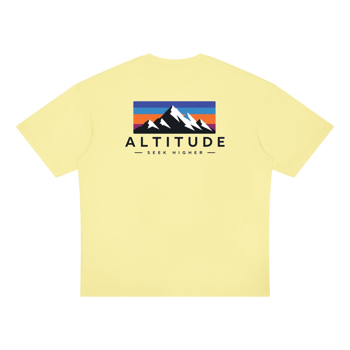 Altitude - Unisex Oversized Drop Shoulder T-Shirt