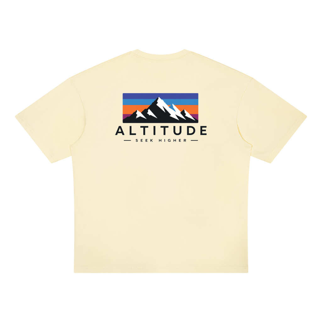 Altitude - Unisex Oversized Drop Shoulder T-Shirt