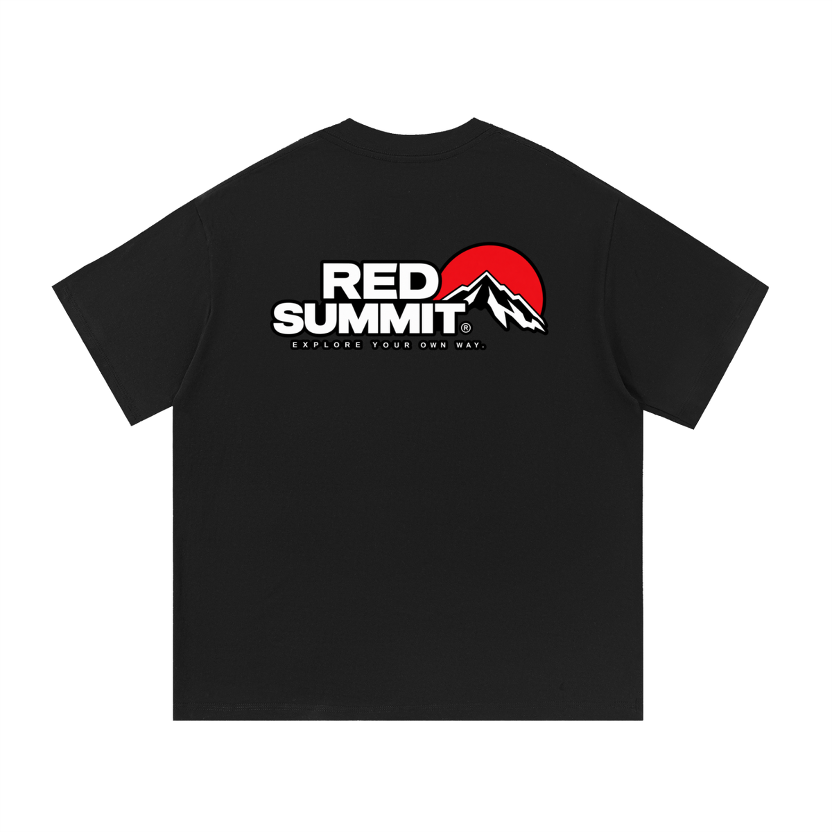 Red Summit Graphic - Essential Cotton T-Shirt