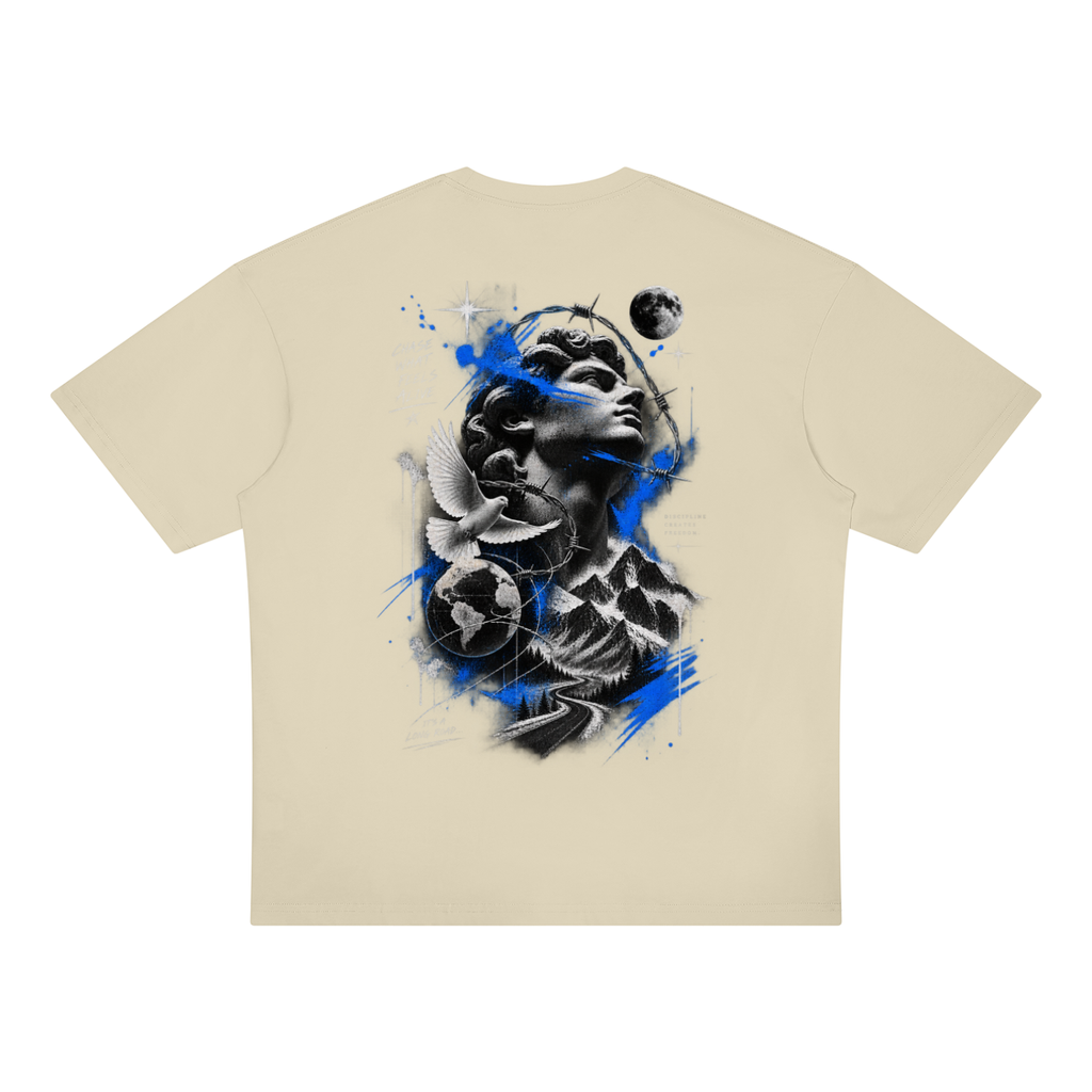 Beyond Bounds Graphic - Unisex Oversized Drop Shoulder T-Shirt