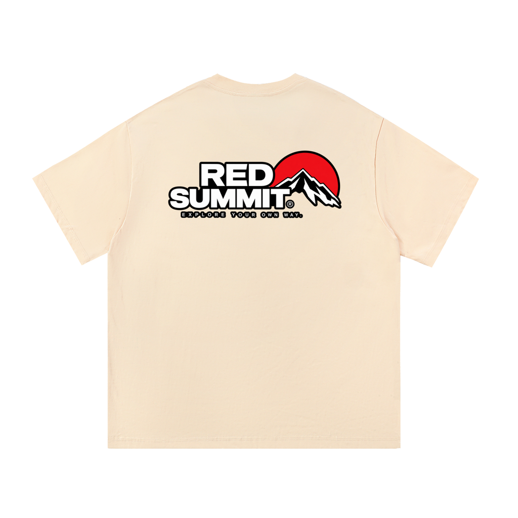 Red Summit Graphic - Essential Cotton T-Shirt
