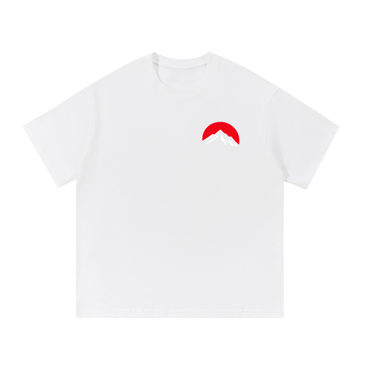 Red Summit Graphic - Essential Cotton T-Shirt