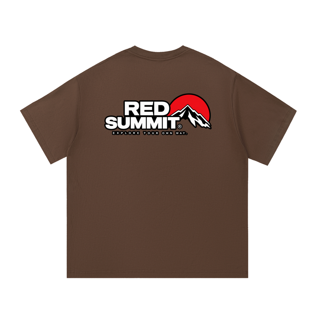 Red Summit Graphic - Essential Cotton T-Shirt