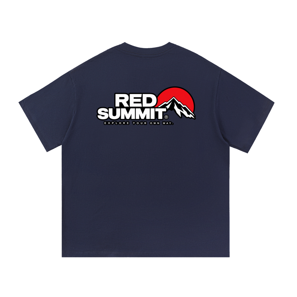 Red Summit Graphic - Essential Cotton T-Shirt