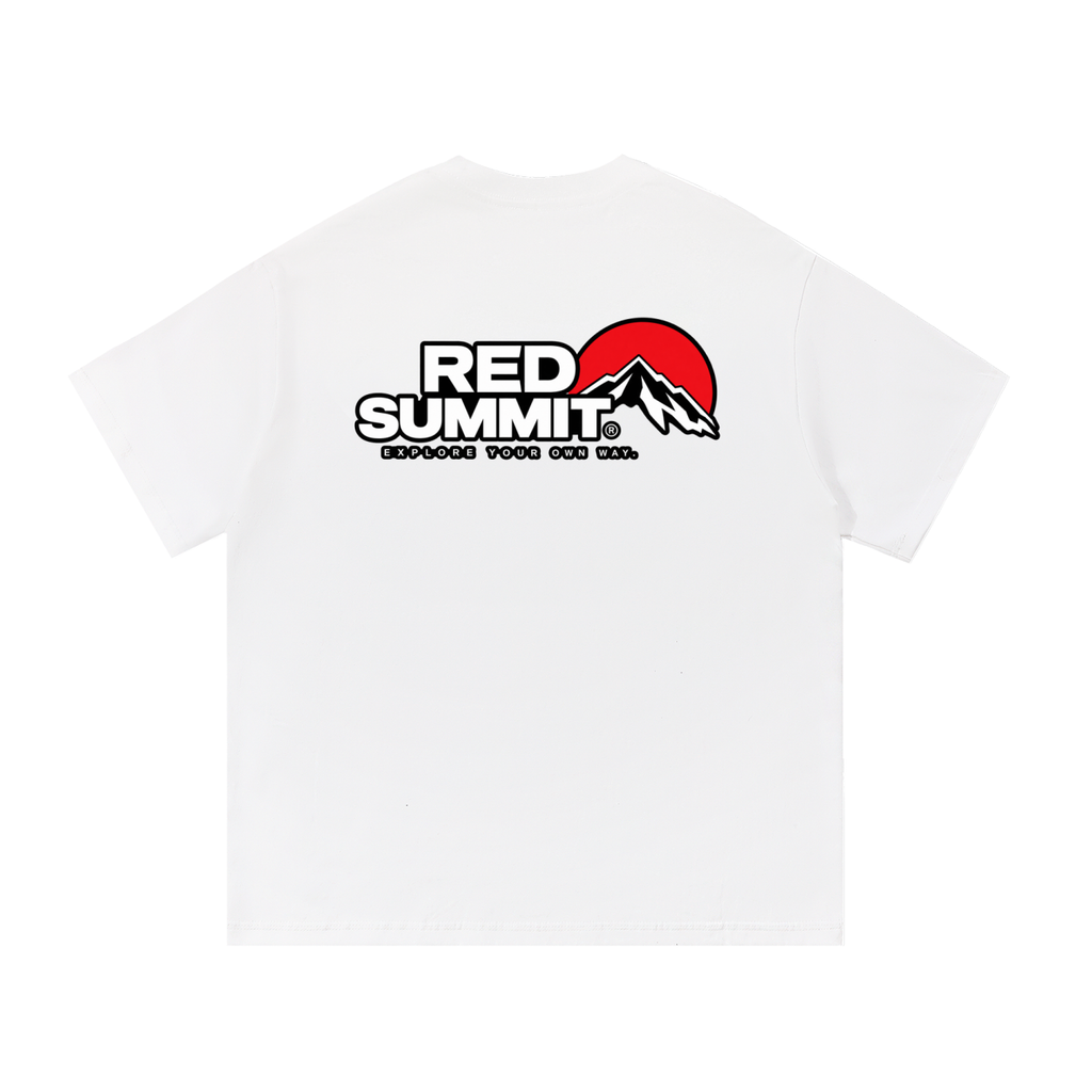 Red Summit Graphic - Essential Cotton T-Shirt