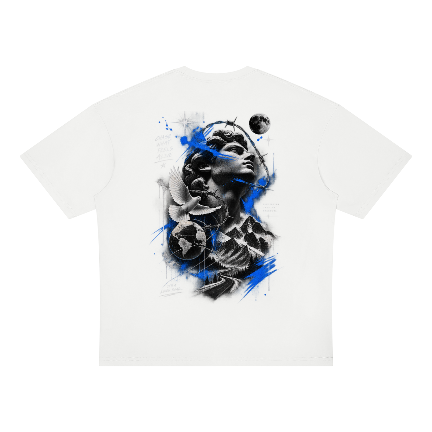 Beyond Bounds Graphic - Unisex Oversized Drop Shoulder T-Shirt